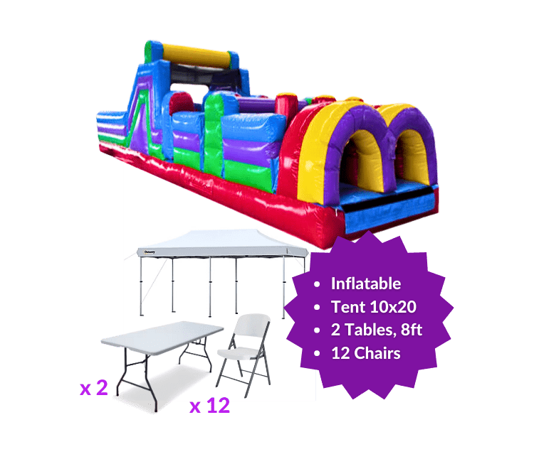 Party Package 40ft Obstacle Challenge