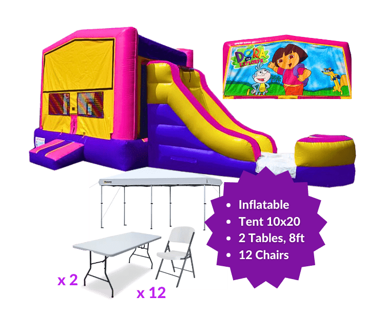 Party Package Dora The Explorer Pink Module Combo