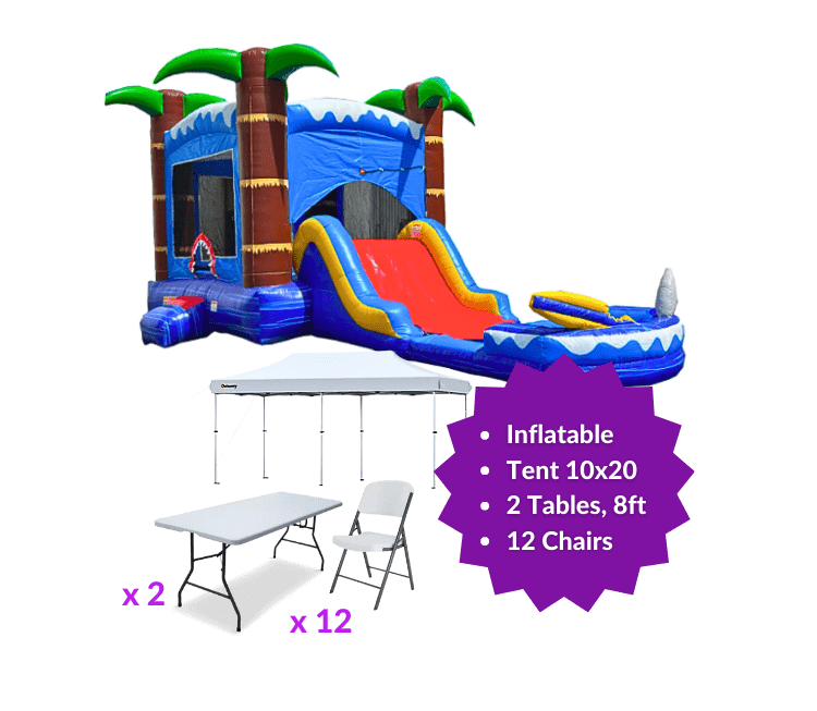 Party Package Tropical Shark Island