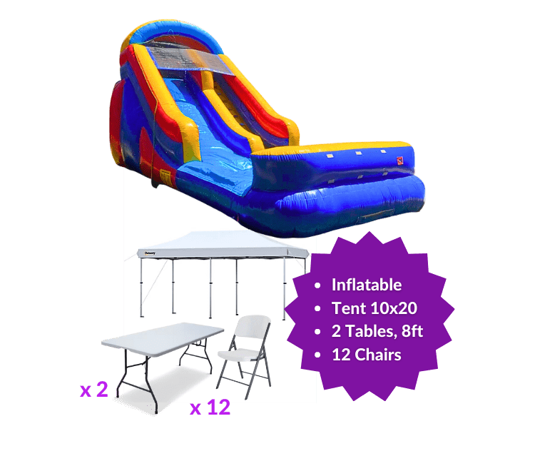 Party Package Splash Summit 16ft