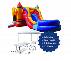 Party Package Happy Crayon Castle