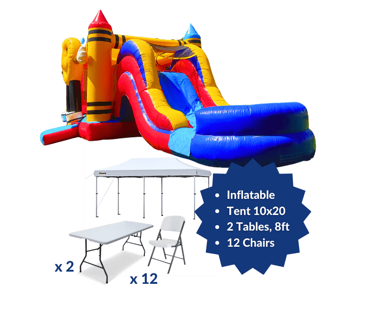 Party Package Happy Crayon Castle